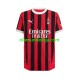 Camisola AC Milan Homem Equipamento Primeiro 2024-2025 Manga Curta